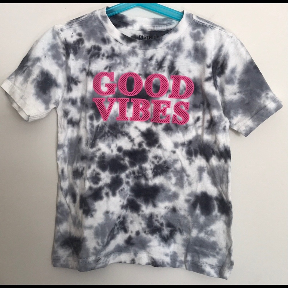 District Planet girl 💯 Cotton Tie Dye T shirt.